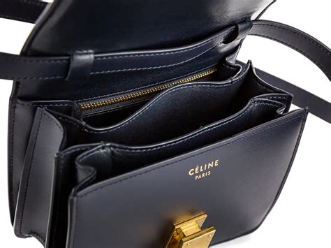 celine handtasche schwarz gold gemustert|celine box bag.